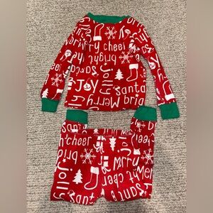 Carter's Red and Green Kids Pajama Set